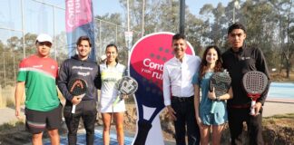 Amalucan es sede de la primera cancha pública de Pádel en Puebla capital